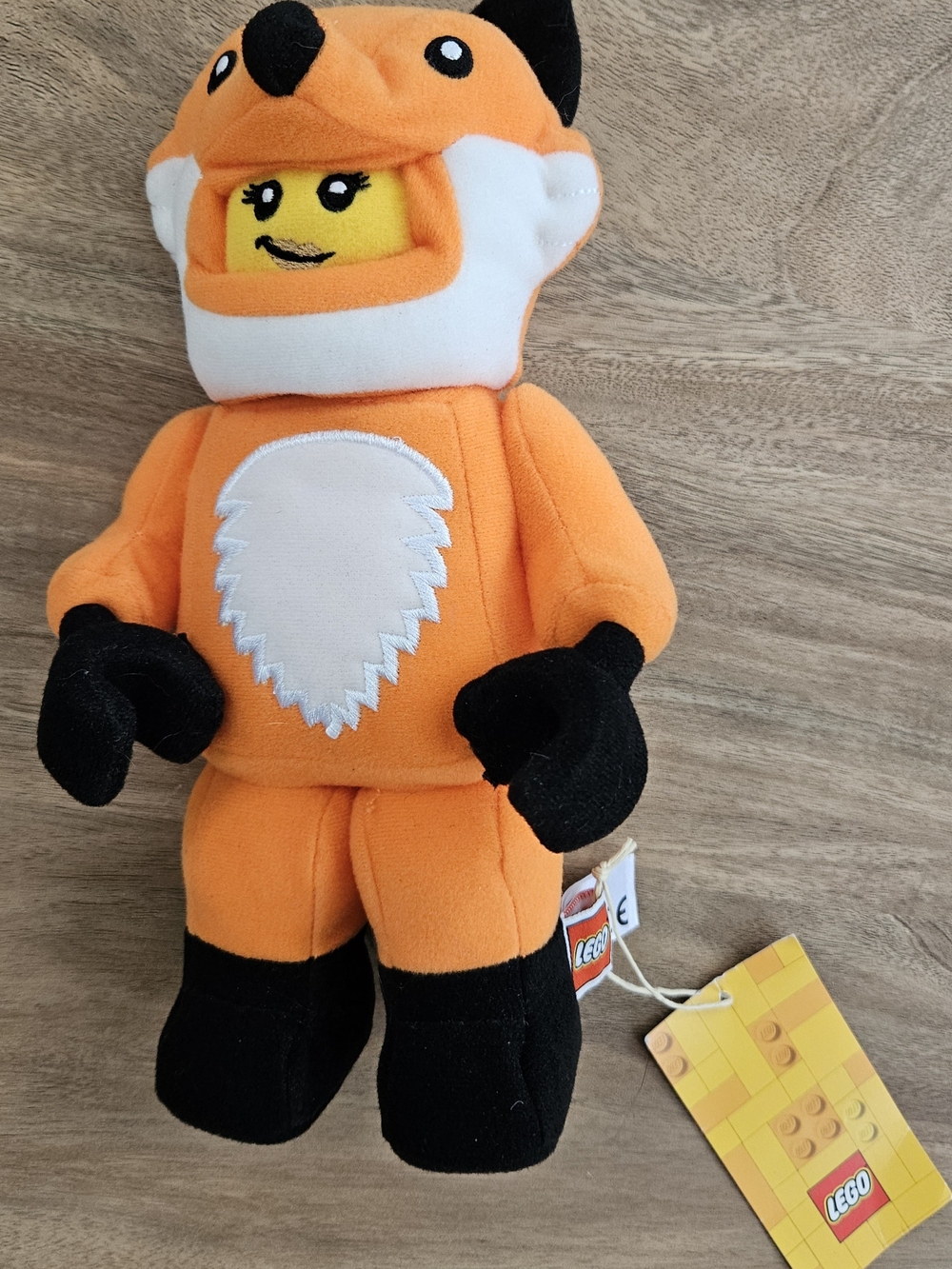 Lego Orange Fox Plush Minifigure Toy - Picture 2 of 5